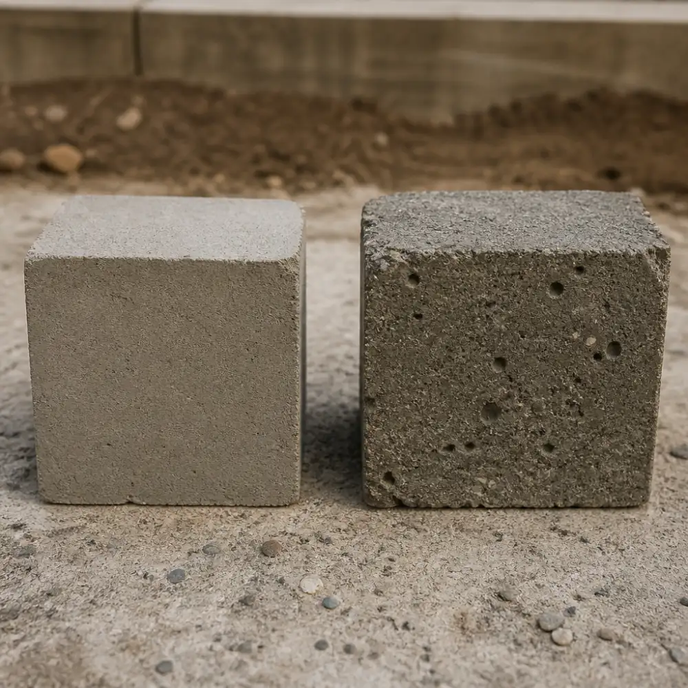 rychletuhnoucí beton